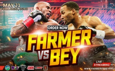 Showdown between former world champions Mickey Bey and Tevin Farmer moved to Dubai ppv how to watch buy tickets fight time date tv channel undercard ringwalks results oddschecker betting odds boxrec