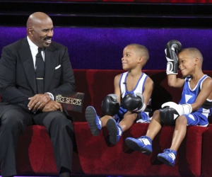 Famous since the age of five, The Grandy Twins turn 18-years-old steve show boxing brothers wiki boxrec viral clips of boxers when youngsters young trainer bobby harrison biyu promoter next fight tv channel how to watch dazn highlights