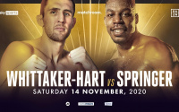 Tony Bellew protege Thomas Whittaker-Hart signs with Matchroom Boxing jermaine springer next fight betting odds highlights clips