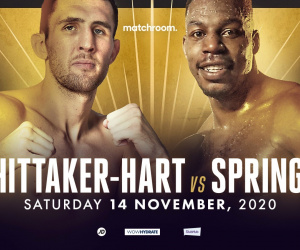 Tony Bellew protege Thomas Whittaker-Hart signs with Matchroom Boxing jermaine springer next fight betting odds highlights clips
