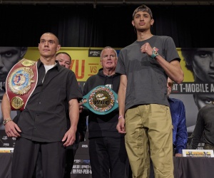 Tim Tszyu vs Sebastian Fundora final press conference quotes Tim Tszyu talks about collecting belts and legacy in final press conference for Sebastian Fundora showdown wiki boxrec