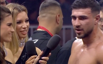 Tommy Fury wins comeback fight then instantly calls out Jake Paul rematch boxrec watch ful fight highlights kenan hanjalic brother tyson wiki love island reality tv star molly mae hague