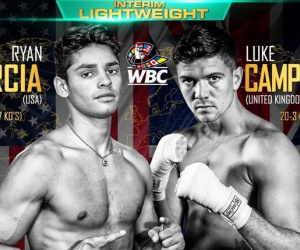 Undefeated Ryan Garcia will face Luke Campbell for WBC interim lightweight title