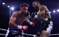 Tyler Denny goes from strength to strength with his biggest win yet felix cash results reports fight technical decision fifth round what happened cut boxrec watch full highlights youtube