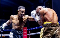 Tyler Denny defeats Grant Dennis then calls for George Liddard for the British title ebu european BCB Promotions watch full fight highlights youtube boxrec