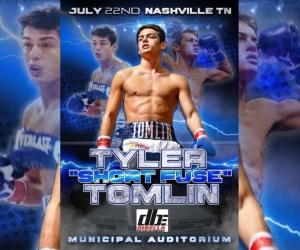 Nashville's Ty "Short Fuse" Tomlin faces Mexican Abdel Sauceda in July 22 homecoming fight time date tv channel how to watch predictions tickets misfits boxing