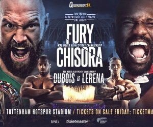 Tyson Fury to complete trilogy with long-standing rival Derek Chisora fight time date tv channel oddschecker tickets how much is it on ppv pay per view bt sport box office cost price frank warren