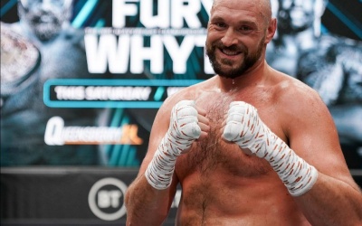 Tyson Fury discusses Dillian Whyte no-show, training as a southpaw and retirement plans interview boxrec sugarhill javan steward kronk gym wembley tickets tommy tnt gypsy king