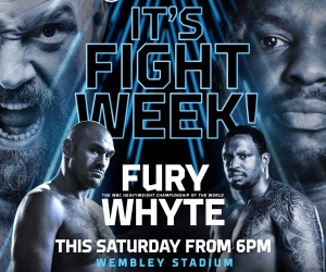 Tyson Fury vs Dillian Whyte fight week events revealed announced weigh-in public tickets tickets where to buy get wbc heavyweight Media Workout Boxpark Wembley Eventbrite.co.uk Queensberry YouTube Channel Press Conference how to watch