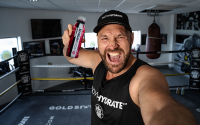 WBC heavyweight world champion Tyson Fury extends partnership with queenie porter WOW HYDRATE sports nutrition brands best drinks lucozade gatorade which less sugar hydration top