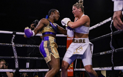Claressa Shields becomes two-weight undisputed champion with victory over Eve Decaire, History, Women's Boxing, Undisputed, Boxrec,