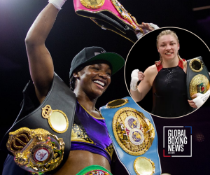 gbn global boxing news Claressa Shields confident Lauren Price super-fight will happen boxrec uk wales wiki boxxer where when date time tv channel dazn oddschecker predictions fight