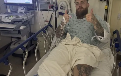 Jake Paul reveals next fight from hospital bed cruiserweight top 10 world rankings anthony joshua surgery canelo 10 days time youtube channel disney star