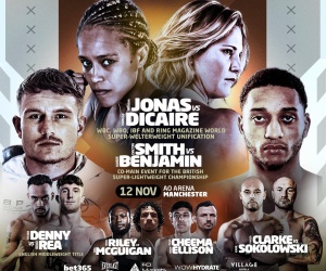  Rising cruiserweight sensation Viddal Riley (6-0, 3KO) will face unbeaten cruiserweight prospect Ross McGuigan (3-0) in his next fight on Saturday, November 12th boxrec amateur career wiki tickets