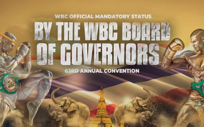 WBC official mandatory status as ruled by Board of Governors at 63rd Annual Convention