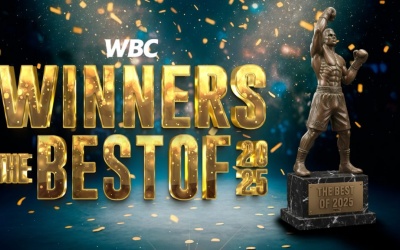 WBC Best of 2025 award winners fight boxer fighter of the year male female inoue trainer best ko knockout