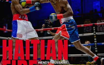 Wendy “Haitian Fire” Toussaint steps in to fight Austin "Ammo" Williams at the last minute joe deguardia star boxing Carlos Adames withdrawal boxrec how to watch resuts