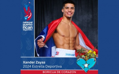 Xander Zayas to receive Puerto Rican Day Parade award ahead of Patrick Teixeira fight
