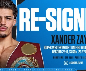 Xander Zayas signs multi-year extension with Top Rank boxrec wiki fight date time predictions jaron ennis boxer fighter todd duboef Peter Kahn