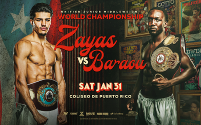 Rohan Polanco vs Christian Gomez welterweight fight cancelled Rohan Polanco withdraws from Christian Gomez welterweight clash on Zayas-Baraou card boxrec fight results top rank odds