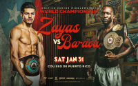 Island Time boxrec wiki bob arum top rank boxing's youngest male world champion 23 puerto rico Xander Zayas-Abass Baraou world title unification showdown set for January in San Juan