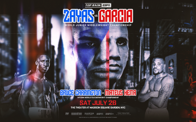 Puerto Rican star Xander Zayas to battle Mexico’s Jorge Garcia for WBO super-welterweight crown