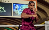 Gervonta Davis vs Ryan Garcia undercard workout quotes Olympic Bronze Medalist Yamaguchi Falcao plans an upset on WBA Super Middleweight Champion David Morrell Jr oddschecker preview predictions latest betting odds bets