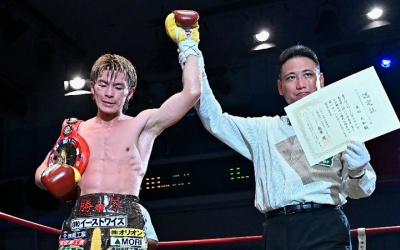 Yamato Hata retains OPBF super-featherweight title in Korakuen Hall War boxrec wiki watch full fight highlightd boxer world rankings Tsubasa Narai
