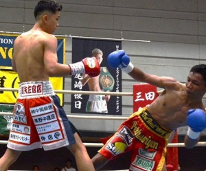 WBC Youth light flyweight champ Yuga Ozaki defeats Sitthisak Simsri fight time date full highlights watch boxrec amateur professional career boxing boxer japan