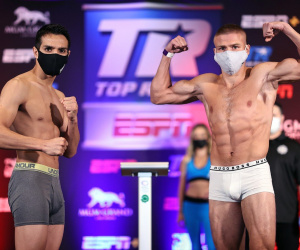 Jose Zepeda vs Ivan Baranchyk: official weights and running order