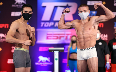 Jose Zepeda vs Ivan Baranchyk: official weights and running order