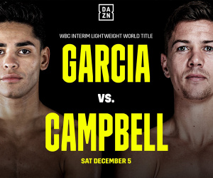 Danny Garcia's clash with Luke Campbell scheduled for December